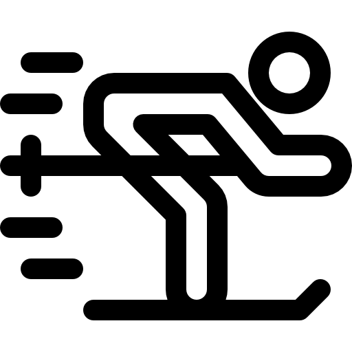 narty Basic Rounded Lineal ikona