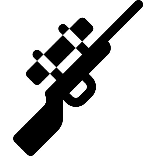 biathlon Basic Rounded Filled Icône