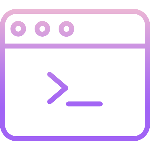 웹 프로그래밍 Icongeek26 Outline Gradient icon