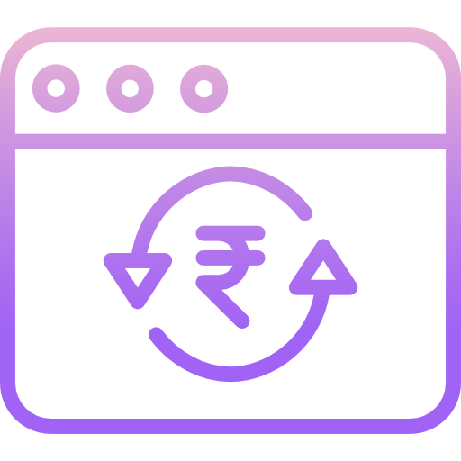 Online payment Icongeek26 Outline Gradient icon