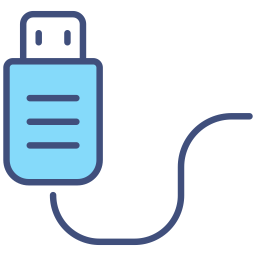 Usb cable Generic color lineal-color icon