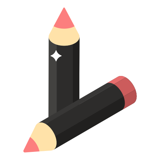 Lip pencil Generic Isometric icon