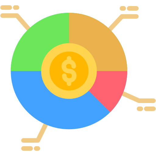 Segmentation Generic color fill icon