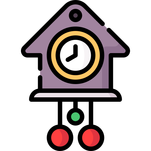Christmas clock Special Lineal color icon