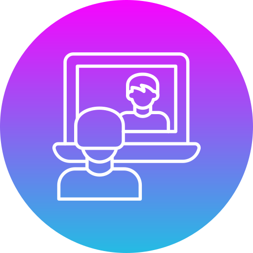 video-chat Generic gradient fill icon