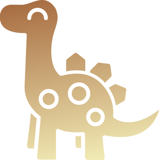 dinosaurio Generic gradient fill icono