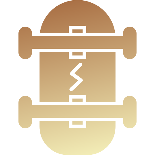 Łyżwa Generic gradient fill ikona