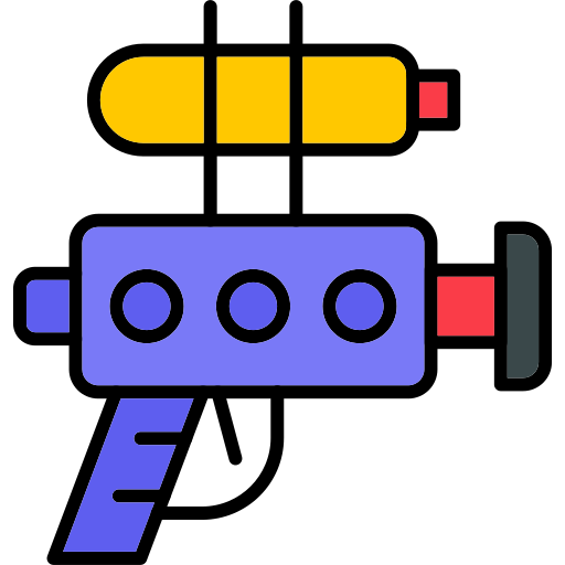 pistolet à eau Generic color lineal-color Icône