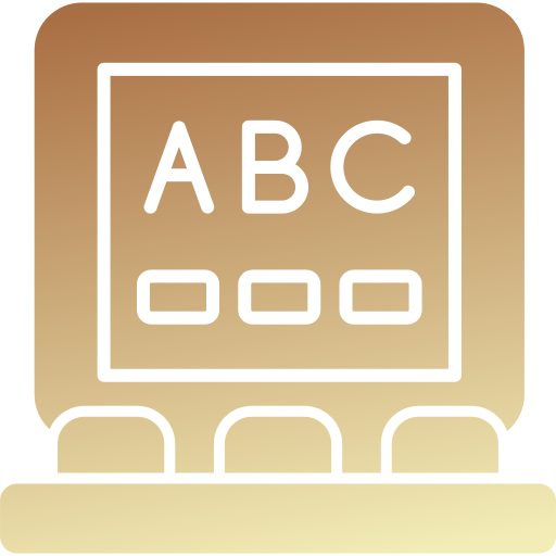 ordenador personal Generic gradient fill icono
