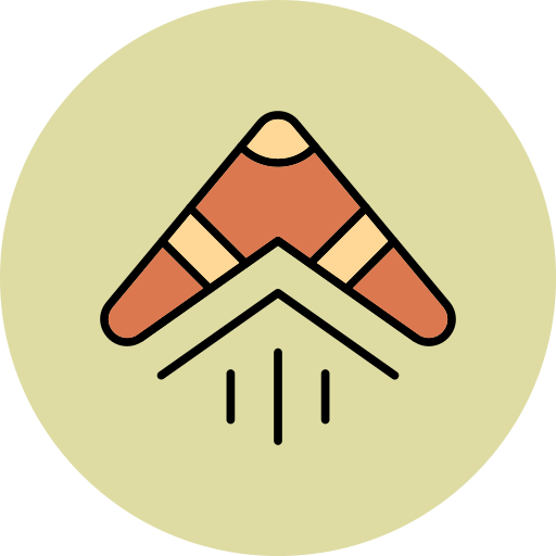 부메랑 Generic color lineal-color icon