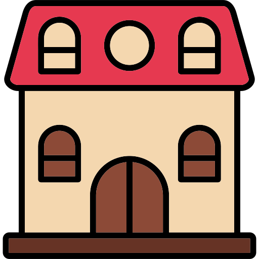 Кукольный дом Generic color lineal-color иконка
