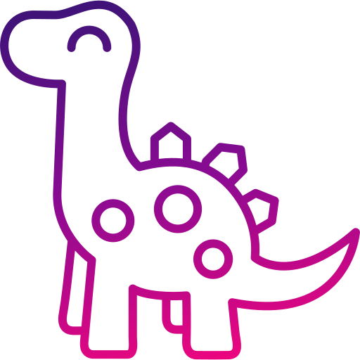 dinosaurio Generic gradient outline icono