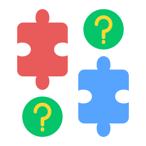 Jigsaw Generic color fill icon