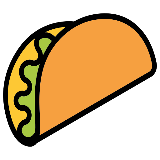 taco Generic color lineal-color icona