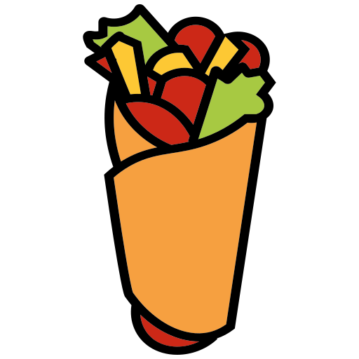burrito Generic color lineal-color icona