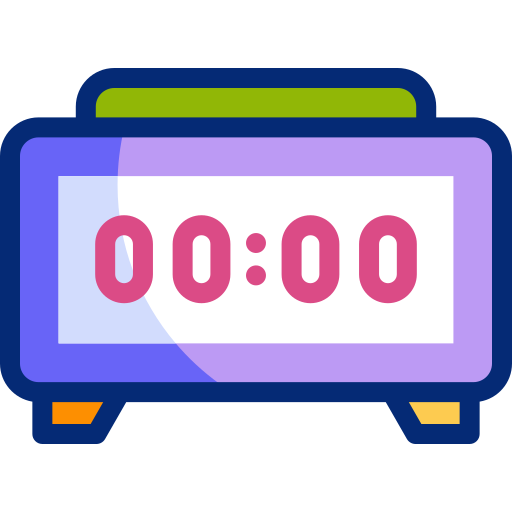 reloj Basic Accent Lineal Color icono