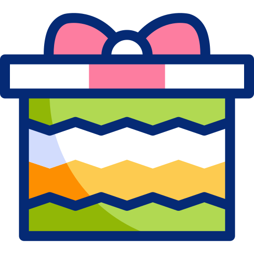 geschenk Basic Accent Lineal Color icon