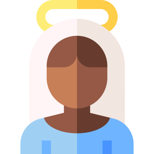 聖母マリア Basic Straight Flat icon