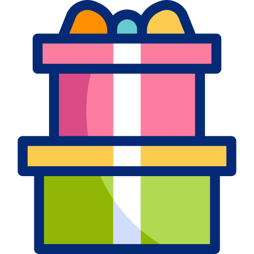 선물 Basic Accent Lineal Color icon