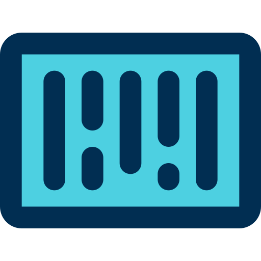 barcode bqlqn Lineal Color icon