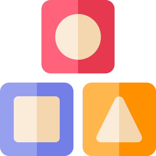 Cubes Basic Rounded Flat icon
