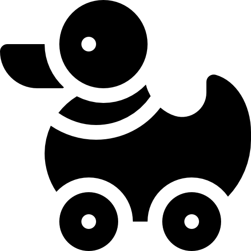 pato Basic Rounded Filled icono