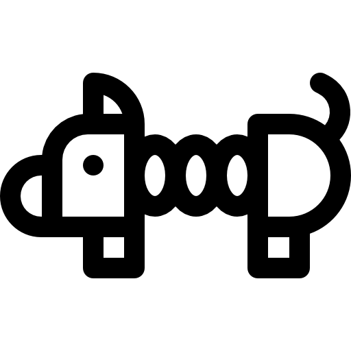 Świnia Basic Rounded Lineal ikona