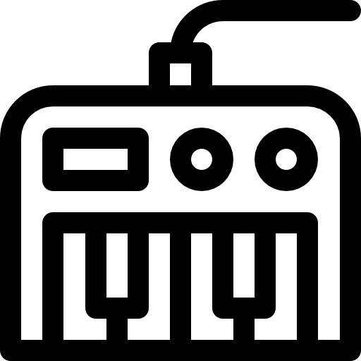 Синтезатор Basic Rounded Lineal иконка