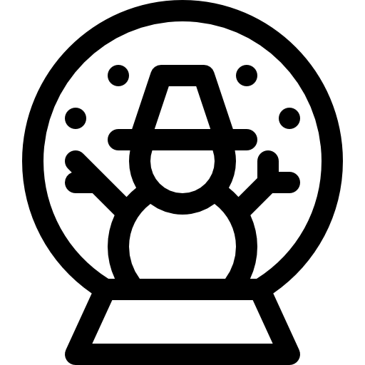 スノーボール Basic Rounded Lineal icon
