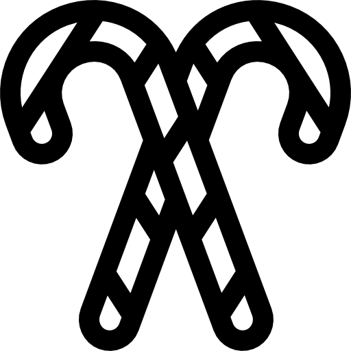 bastoncino di zucchero Basic Rounded Lineal icona