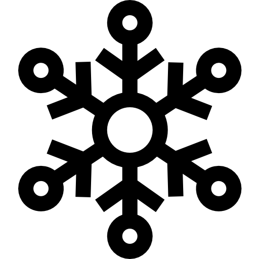 スノーフレーク Basic Straight Lineal icon