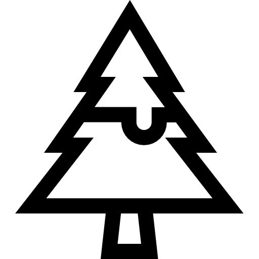 dennenboom Basic Straight Lineal icoon