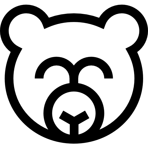 シロクマ Basic Straight Lineal icon