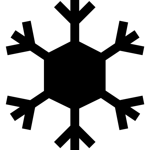 schneeflocke Basic Straight Filled icon
