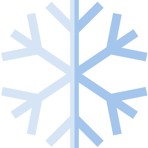 Snowflake Basic Straight Flat icon