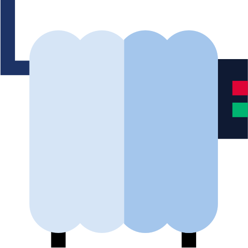 calentador Basic Straight Flat icono