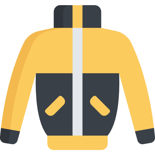 chaqueta Kawaii Flat icono