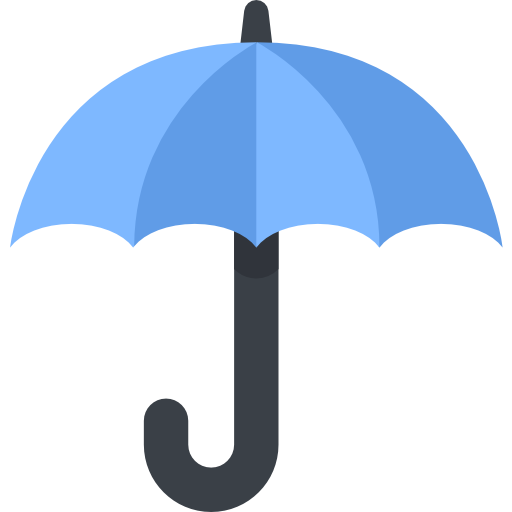 ombrello Kawaii Flat icona