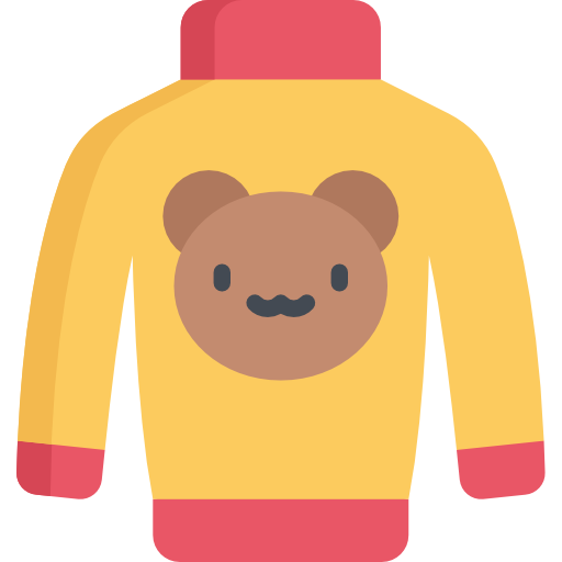 Sweater Kawaii Flat icon