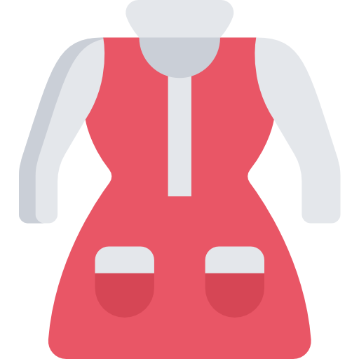 ドレス Kawaii Flat icon