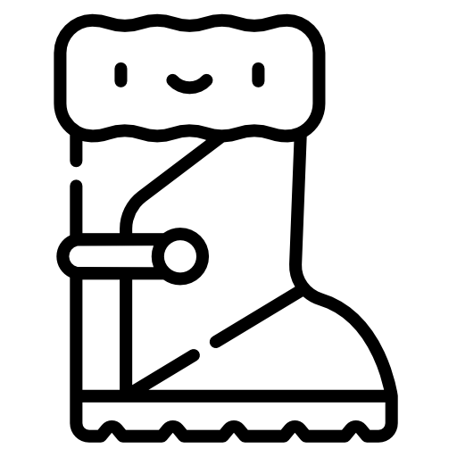stiefel Kawaii Lineal icon