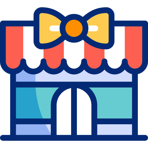 Gift shop Basic Accent Lineal Color icon