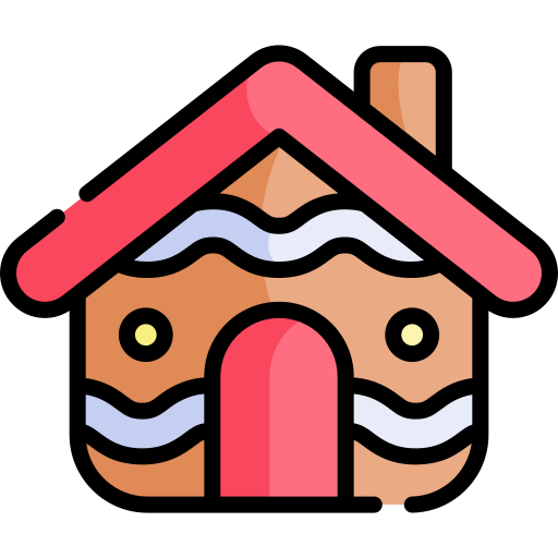 lebkuchenhaus Kawaii Lineal color icon