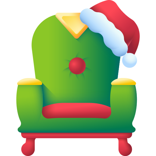 椅子 3D Color icon