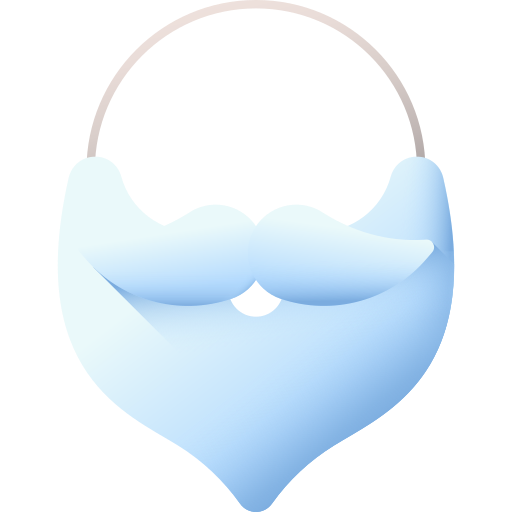 Борода 3D Color иконка