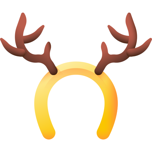 사슴 3D Color icon