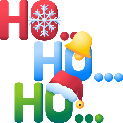 weihnachtsmann 3D Color icon