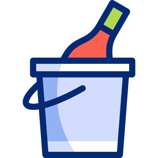 Ice bucket Basic Accent Lineal Color icon