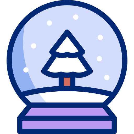 Snow ball Basic Accent Lineal Color icon