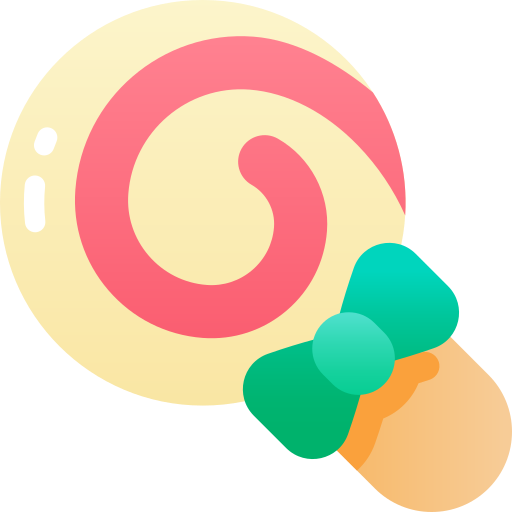 사탕 과자 Kawaii Star Gradient icon